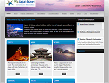 Tablet Screenshot of myjapantravel.com